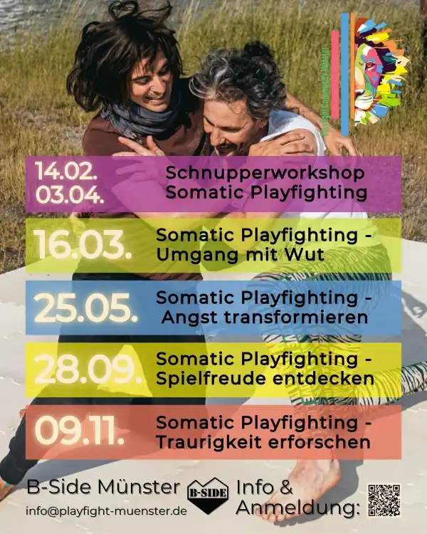 Veranstaltung besser:lieben Somatic Playfighting für Einzelpersonen, Paare, Eltern